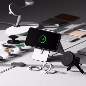 Ringke Onyx MagSafe Suojakuori Samsung Galaxy S25+:lle - musta