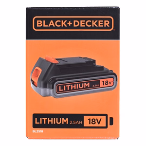 Black+Decker BL2518-XJ 18 V 2,5 Ah työkaluakku