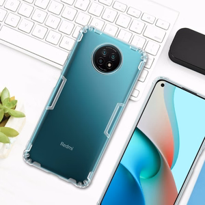 Nillkin Nature Gel Case Cover Ultra Slim Xiaomi Redmi Note 9T 5G läpinäkyvästä