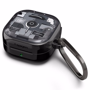Spigen Ultra Hybrid Zero One -suojakuori Samsung Galaxy Buds 4 / 4 Pro:lle - musta