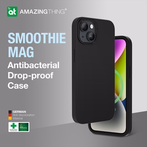 Amazing Thing Smoothie Magsafe Suojakuori 8FT IP146.7SMBK iPhone 14 Plus:lle musta