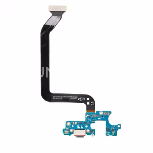 Charging Port Compatible With Samsung G770 S10 Lite with Flex / Silver OEM
