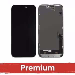 LCD-näyttö iPhone 15 Plus musta (INCELL / Premium) Removable IC