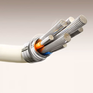 Joyroom S-A53 3A USB-A - USB-C -kaapeli fluoresoivalla kärjellä 1,2 m - beige