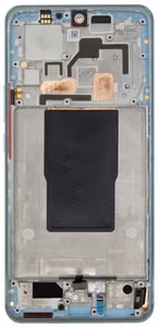 LCD screen Xiaomi 12T/12T Pro with touch screen with frame Blue original (used Grade B)