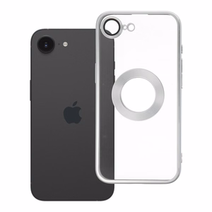 Case for iPhone 16e (SE 4 2025) / 17e Glam silver