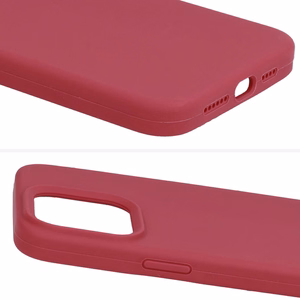 Silicone Lite Case for Oppo A38 4G burgundy
