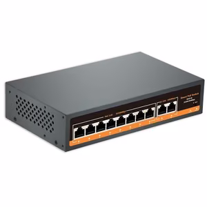 PoE Switch 8ch 100Mbps + 2G Uplink