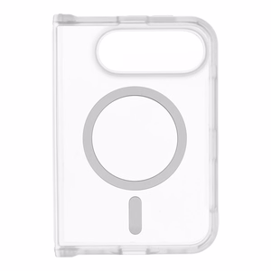 Läpinäkyvä matta Forcell F-Protect 4sD-i Smoke Hybrid Premium suojakuori iPhone Duo -puhelimelle, MagSafe-yhteensopiva