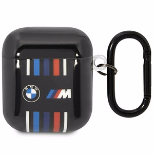 BMW BMA222SWTK AirPods 1/2 suojus musta/musta Multiple Colored Lines