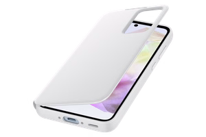 ZA356CWEGWW Smart View Wallet suojakuori Samsung Galaxy A35, valkoinen
