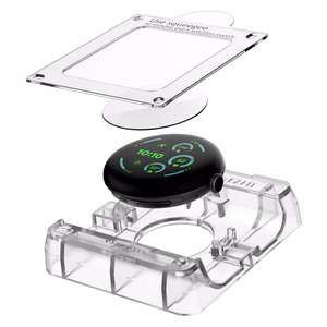 Spigen Elite Shield EZ Fit 2 kpl hydrogeelikalvoja Google Pixel Watch 41 mm -mallille