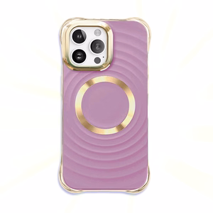 Circle Glam magneettinen puhelinkuori iPhone 13 Pro 6,1' violetti