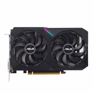 ASUS NVIDIA GeForce RTX 3050 8 GB GDDR6 128 bit PCIE 4.0 16x Dual Slot Fansink 1xDVI-D 1xHDMI 1xDisplayPort DUAL-RTX3050-O8G-V2 (Graphics Card)