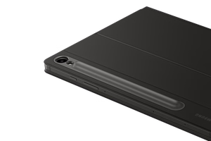 DX725UB -kirjakotelo ja näppäimistö Samsung Galaxy Tab S9/S9 FE/S10 FE/S10 Lite, musta