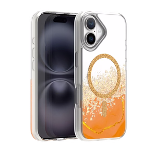 Epoxy Mag case for iPhone 16 6,1" orange