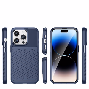Thunder Case iPhone 14 Pro sininen panssaroitu kotelo