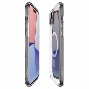 Spigen Ultra Hybrid Mag Suojakuori MagSafella iPhone 15 Plus:lle - Valkoinen