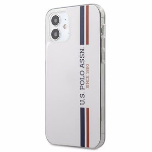 US Polo USHCP12SPCUSSWH iPhone 12 mini 5,4" valkoinen Tricolor Collection
