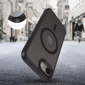 Tech-Protect MagMat MagSafe suojakuori iPhone 16e / 17e:lle - matta musta