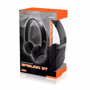MEDIA-TECH EPSILION BT MT3591 langattomat kuulokkeet Bluetooth 4.2 mikrofoni radio FM musta