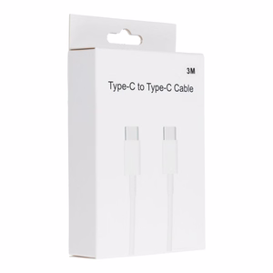 Kaapeli Type C - Type C PD QC3.0 3A 30W HD26 BOX 3 m valkoinen