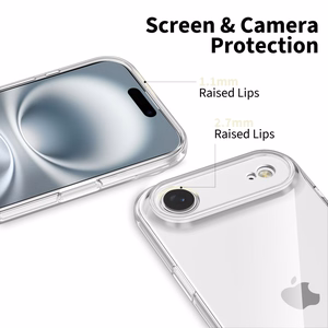 Tech-Protect FlexAir Suojakuori iPhone 17 Air:lle - kirkas