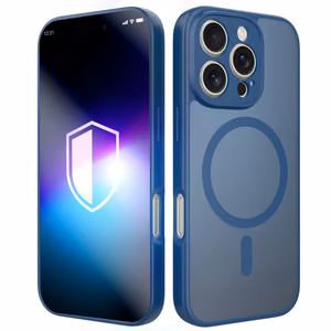3mk Misty MagCase iPhone 16 Pro Max suojakuori - sininen