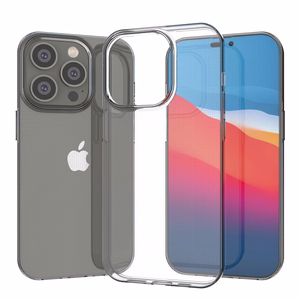 Ultra Clear 0.5mm iPhone 14 Pro kansi geeli läpinäkyvä läpinäkyvä