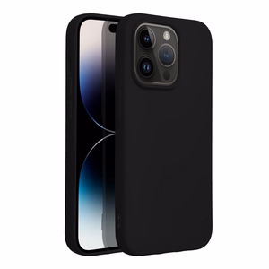 Silikonikuori IPHONE 14 Pro musta