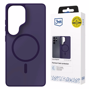 Samsung Galaxy S26 Ultra – 3mk Smoke MagCase violetti puhelimen suojakuori