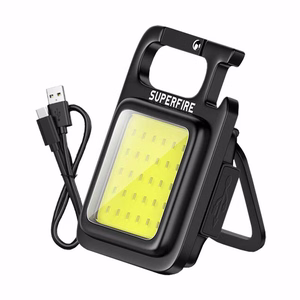 Superfire MX16 taskulamppu, 600 lm, 500 mAh, USB-C, 4 tilaa