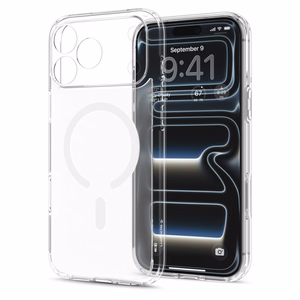 Spigen Ultra Hybrid MagSafe -suojakuori iPhone 18 Pro Max / 17 Pro Max -malleille, mattavalkoinen