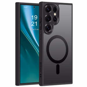Etteri Matt Mag Suojakuori Samsung Galaxy S25 Ultralle musta