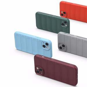 Magic Shield Case tapauksessa iPhone 14 Plus elastinen panssaroitu kotelo viininpunainen