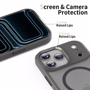 Tech-Protect MagMat MagSafe Suojakuori iPhone 17 Pro:lle - Harmaa