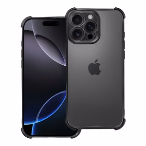Suojakuori iPhone 16 PRO MAX:lle Antishock Electro musta