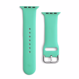 Silikonihihna APS Apple Watch 38/40/41mm hihnalle Kellon rannekoru - Minttu