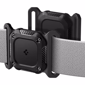 Spigen Tough Armor Pet Collar AirTag 1/2 Suojakuori - musta