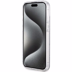 Guess IML GCube MagSafe Suojakuori iPhone 15 Plus:lle - musta