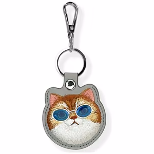 Nimmy Glasses Cool Cat Tracker Suojakuori - harmaa