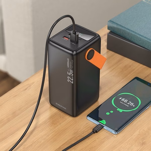 External battery Power Bank Borofone BJ66B 22.5W+PD20W 60000mAh black