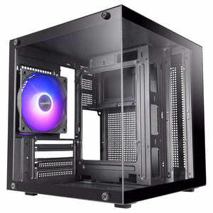 Mars Gaming MC-CUBE – Mini Tower computer case, black