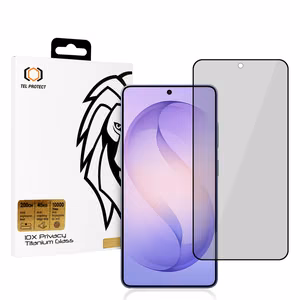 Tempered glass Tel Protect 10X Privacy Titanium for Samsung Galaxy S26 Ultra (with fingerprint unlock)