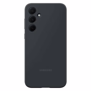 Samsung silikoninen suojakuori EF-PA356TBEGWW Samsung Galaxy A35:lle - musta