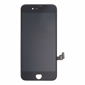 iPhone 8 / SE 2020 / SE 2022 -näyttö kosketuslasilla, musta, Premium ESR+Full View, 380-450 cd/m²