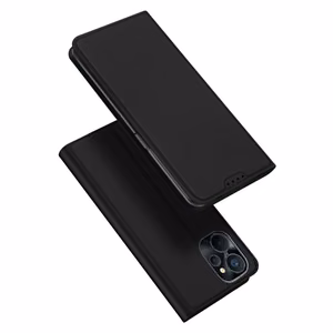 Dux Ducis Skin Pro Suojakuori Realme 10 5G / Realme 9i 5G:lle läppäkotelo korttiLompakko jalusta musta