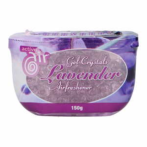 Active Air geelihelmet ilmanraikastukseen, 150 g, laventelintuoksu