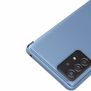 Clear View Kotelo flip cover Samsung Galaxy A73 musta