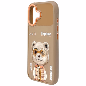 Nimmy Cool&Cute 2.0 Bear -suojakuori iPhone 17 - beige